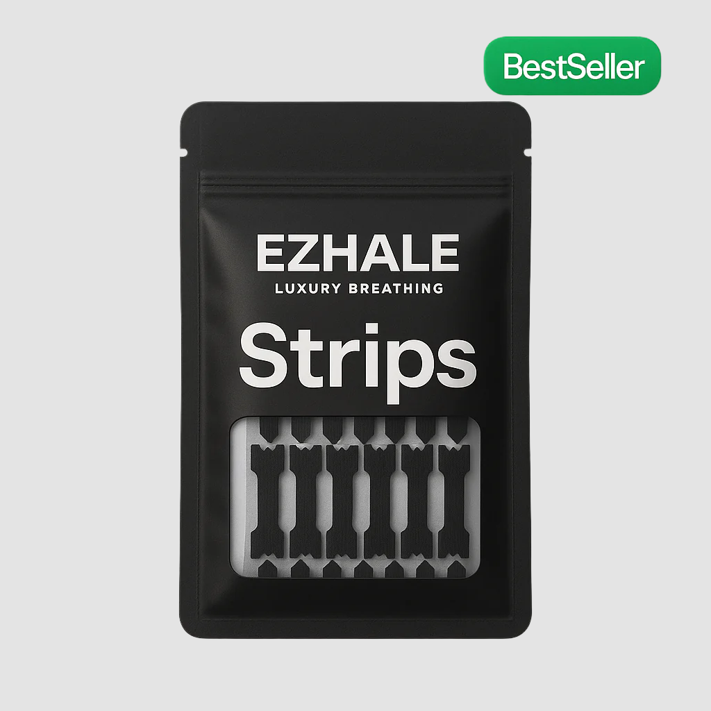 EzHale Luxury breathing charcoal nasal strips packs. Best Seller